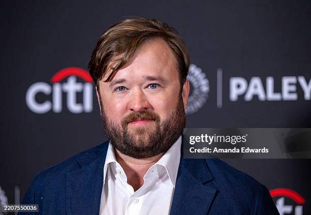 Actor Haley Joel Osment attends the 2025 PaleyFest LA - "Poker Face" event at the Dolby Theatre on March 29, 2025 in Hollywood, California.