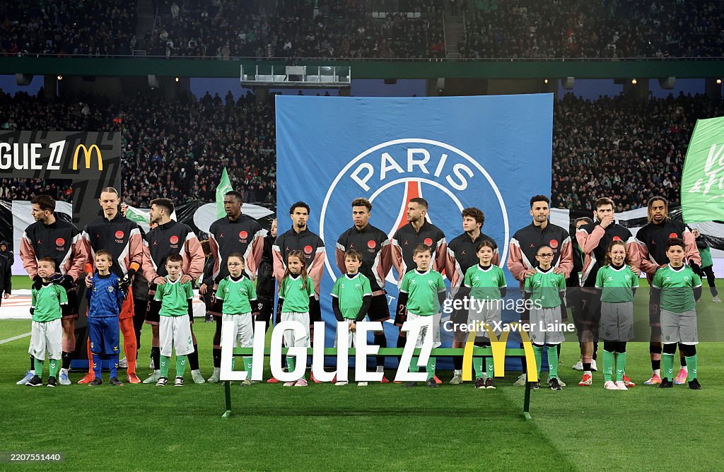AS Saint-Étienne v Paris Saint-Germain - Ligue 1 McDonald's