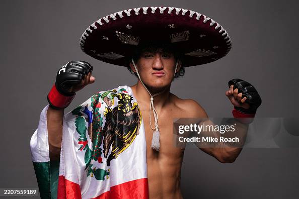 Raul Rohas Raul Rosas Jr. poses for a portrait after his victory during the UFC ...