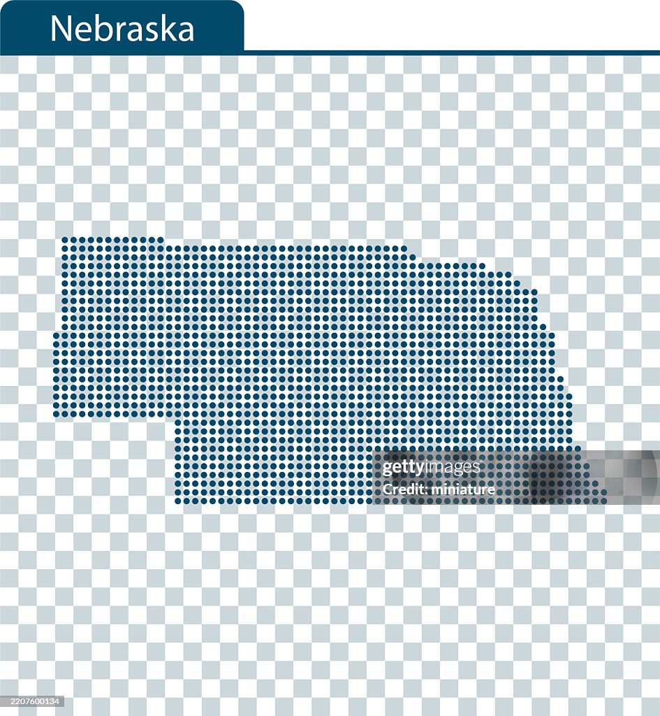 Nebraska Map HighRes Vector Graphic Getty Images