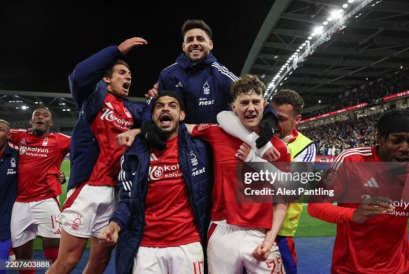 Brighton & Hove Albion v Nottingham Forest - Emirates FA Cup Quarter Final Brighton & Hove Albion v Nottingham Forest - Emirates FA Cup Quarter Final