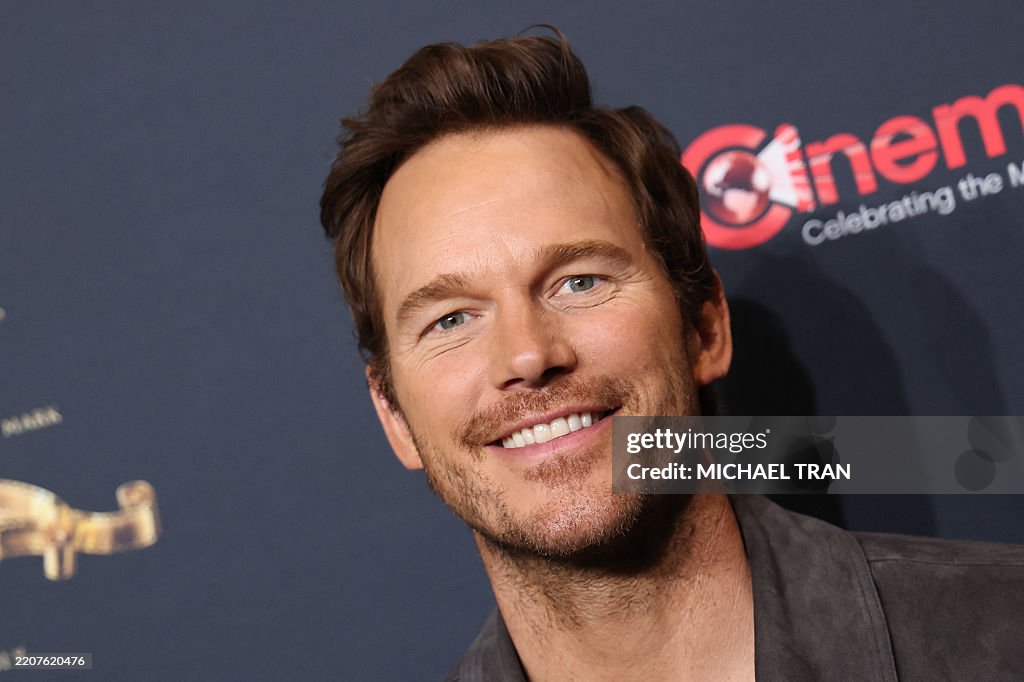 Chris Rutte Actor US actor Chris Pratt arrives for the Amazon MGM Studios photocall ...