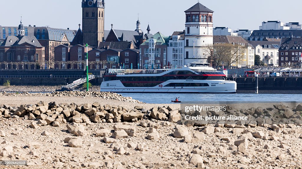 Drought on the Rhine