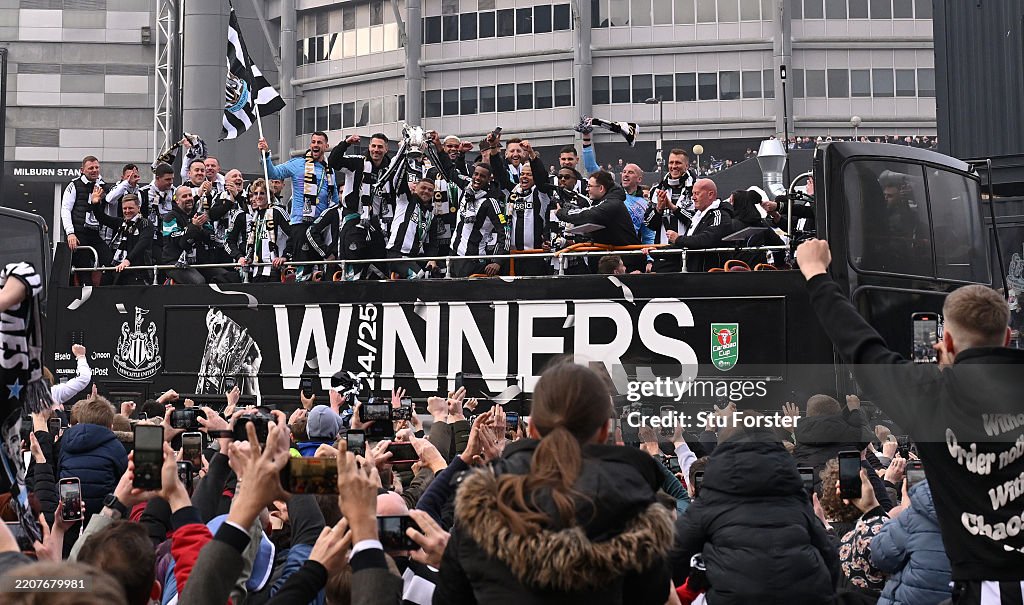 Newcastle United Trophy Parade & Celebration