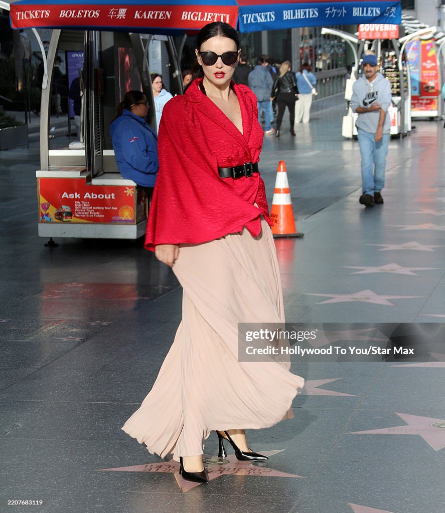 Celebrity Sightings In Los Angeles - April 2, 2025