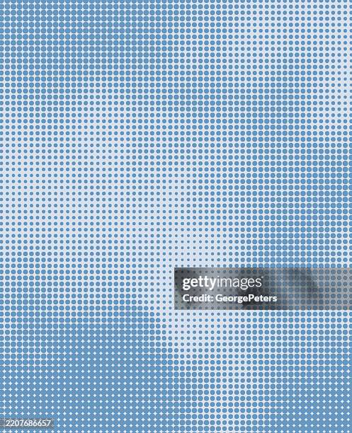 soft half tone pattern illustration of storm clouds - screen print paper texture stock illustrations