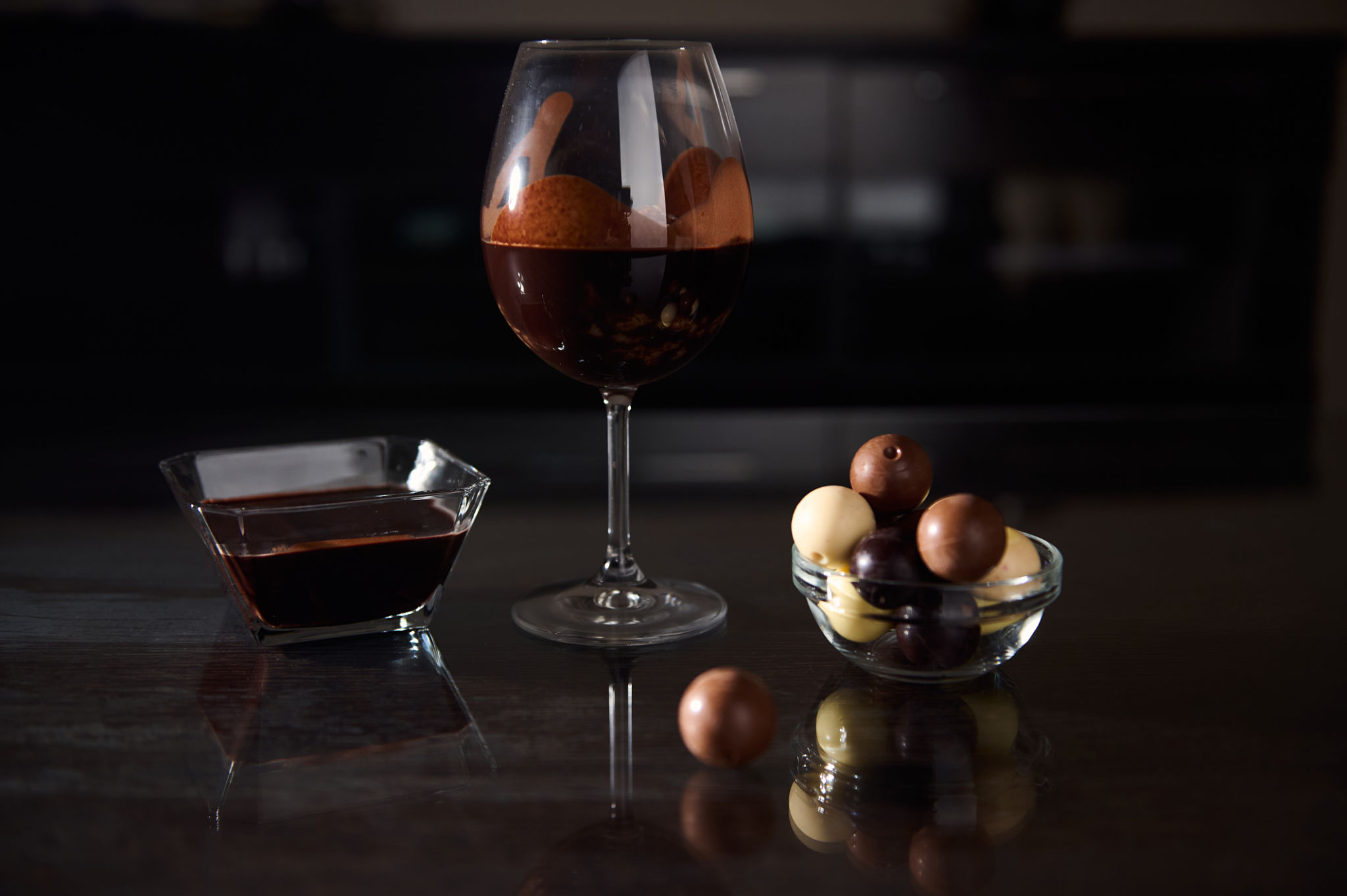 dark chocolate wine