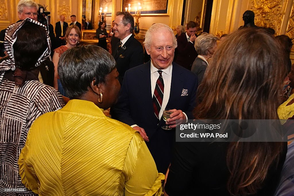 The King Hosts A Reception To Celebrate Music In Communities At Windsor Castle