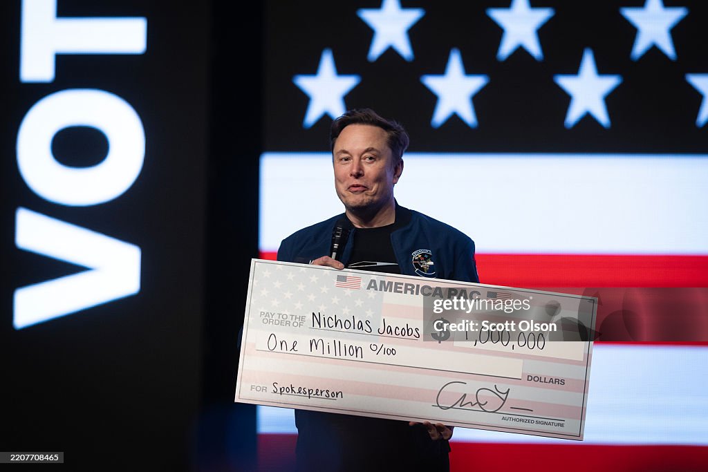 Elon Musk Holds Town Hall Ahead Hotly Contested Wisconsin State Supreme Court Election