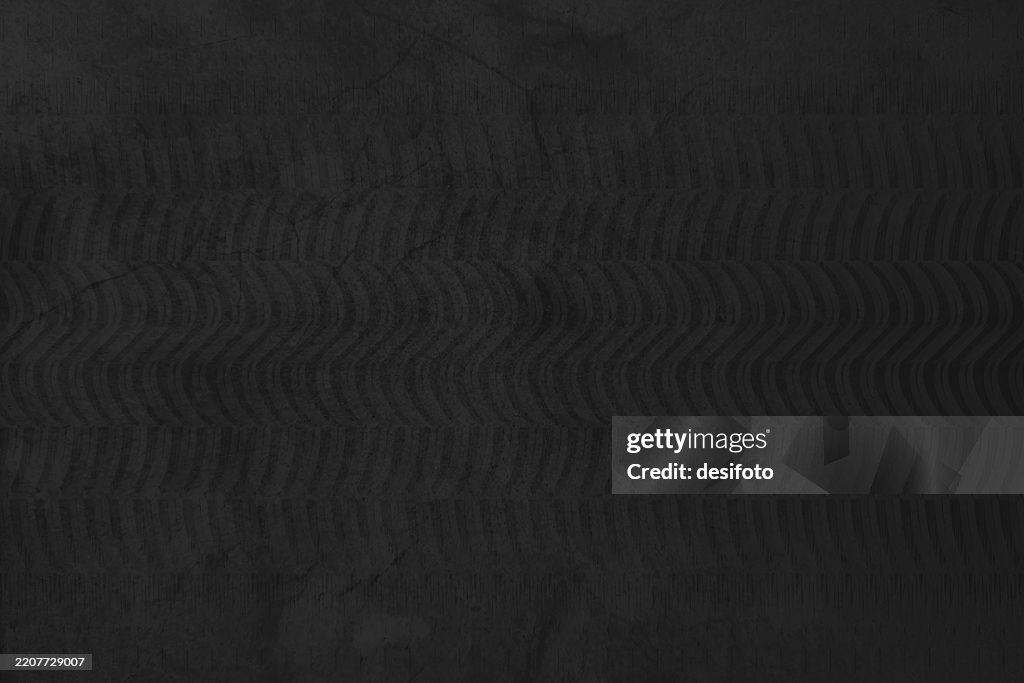 Blank empty plain simple dark black three dimensional 3D smocking pattern textured horizontal waffled striped combed vector background with waffle design with stripes, neat folds and plain top and bottom edge border