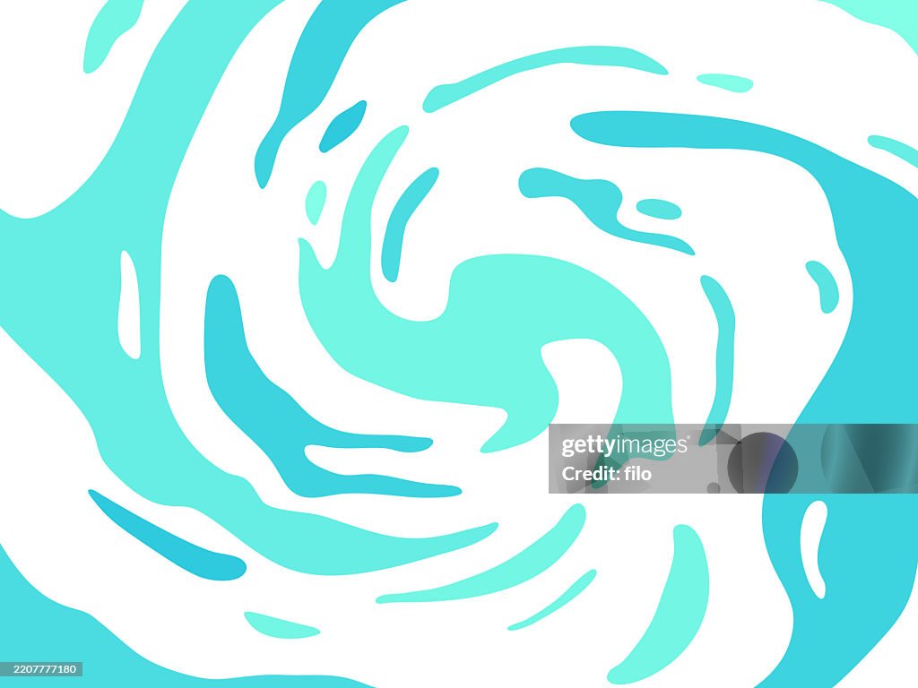 Summer Water Wave Splash Pool Background Abstract
