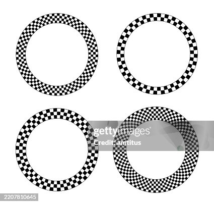 Checkered circles Checkered circles