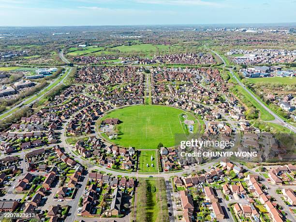 promoción de viviendas en inglaterra y reino unido - buckinghamshire fotografías e imágenes de stock