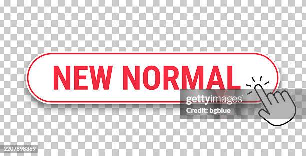 New Normal 3d Click Web Button With Hand Cursor On Blank Background ...
