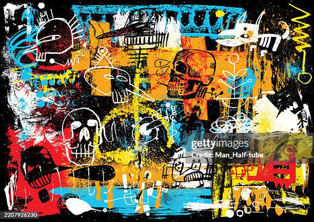 アート・デザイン・音楽 Punk: An Aesthetic Punk rock music design elements collection | Free Vector