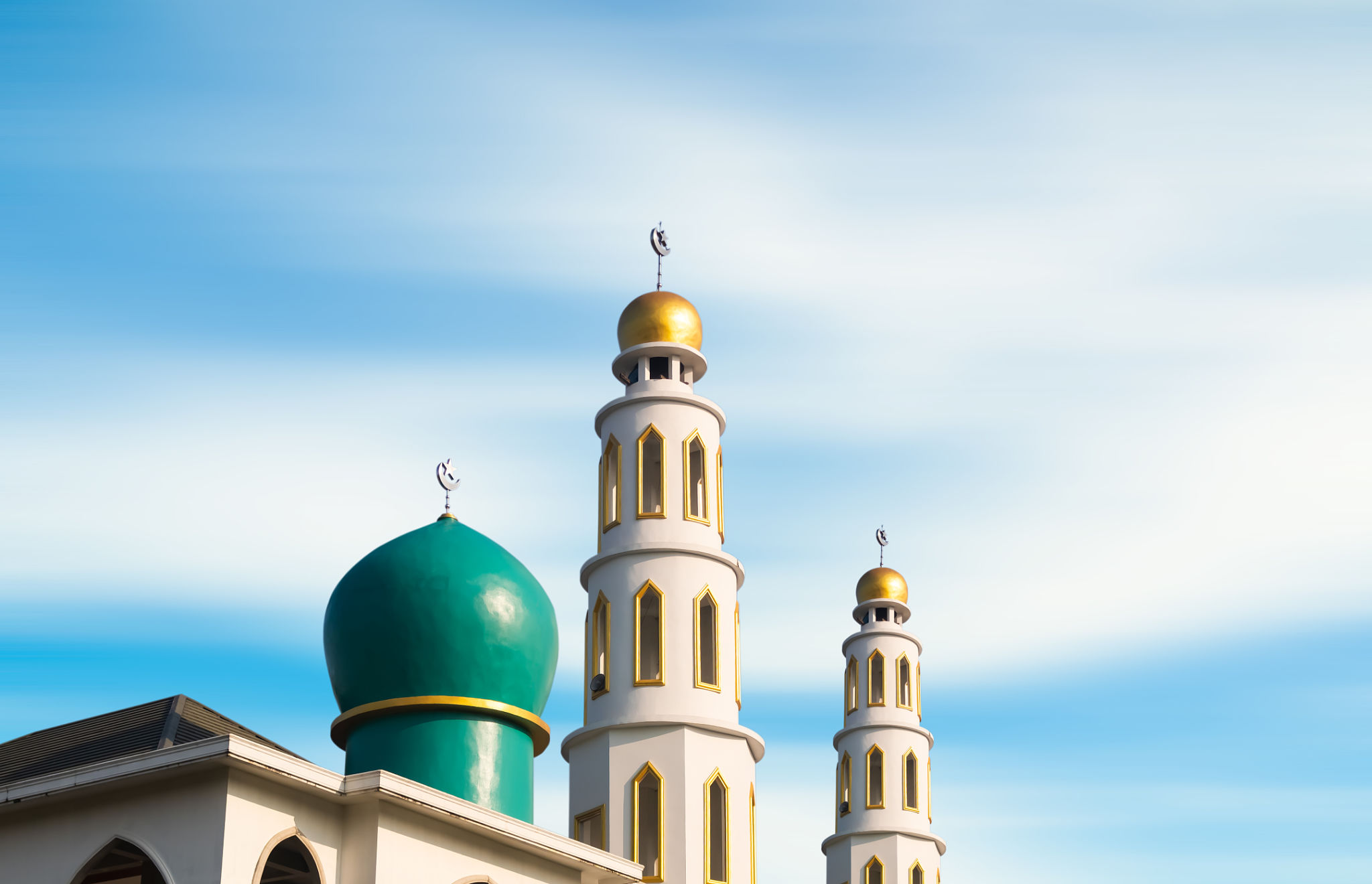 community gathering mosque