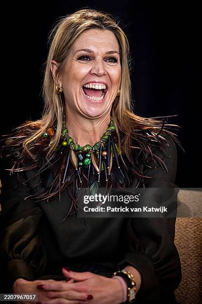 Queen Maxima of The Netherlands visits Quardin, an organization that offers young people the opportunity to work on their talents and increase their...