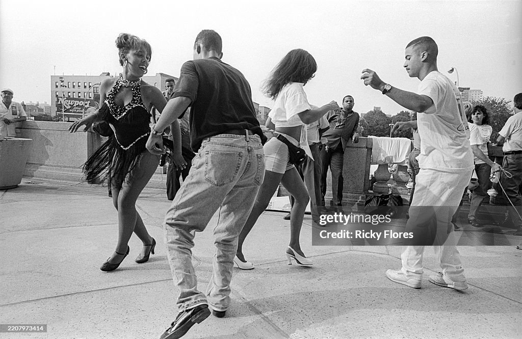 Dancers In A Competition In The Bronx