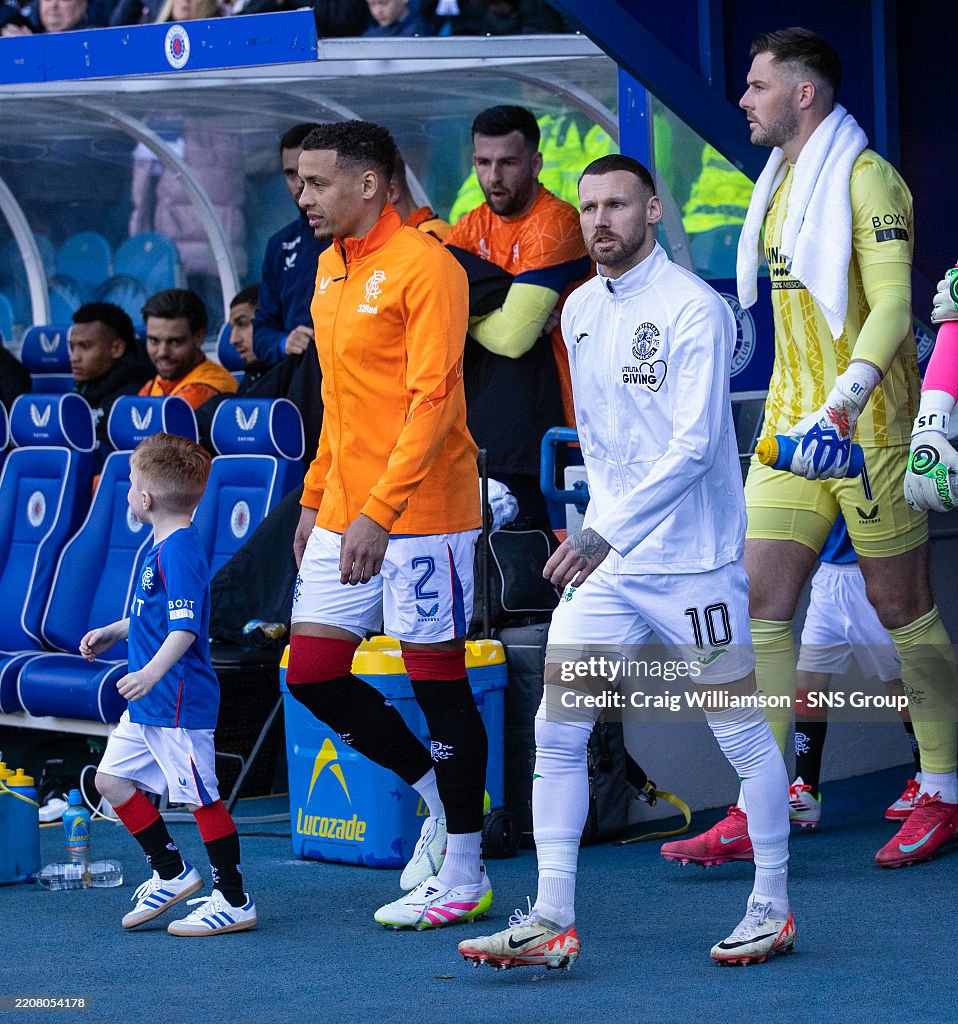 Rangers FC v Hibernian FC - William Hill Premiership