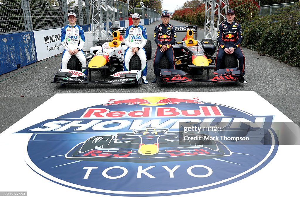 Oracle Red Bull Racing Show Run in Tokyo