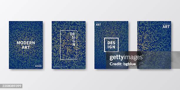 bildbanksillustrationer, clip art samt tecknat material och ikoner med brochure template layout, green cover design, business annual report, flyer, magazine - mosaik