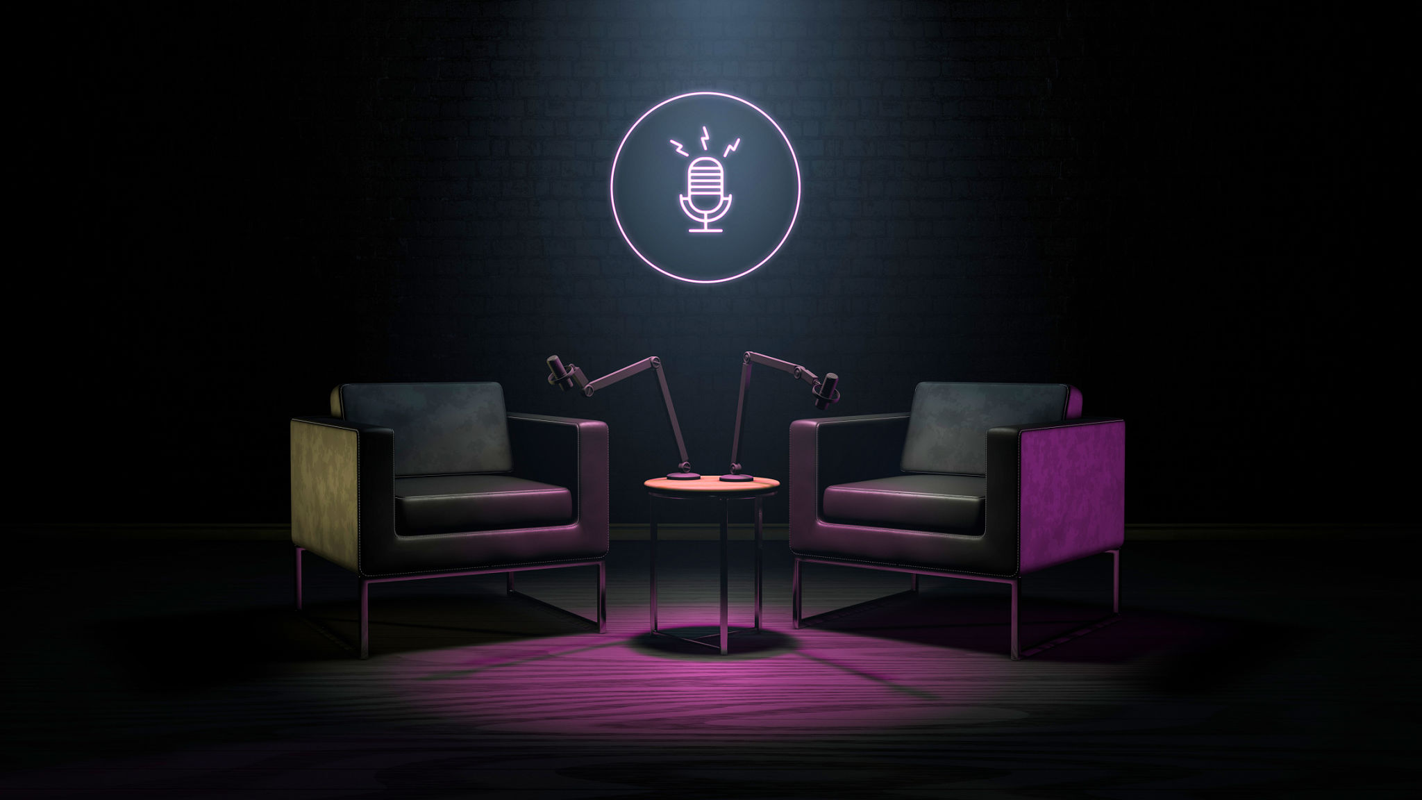 podcast studio