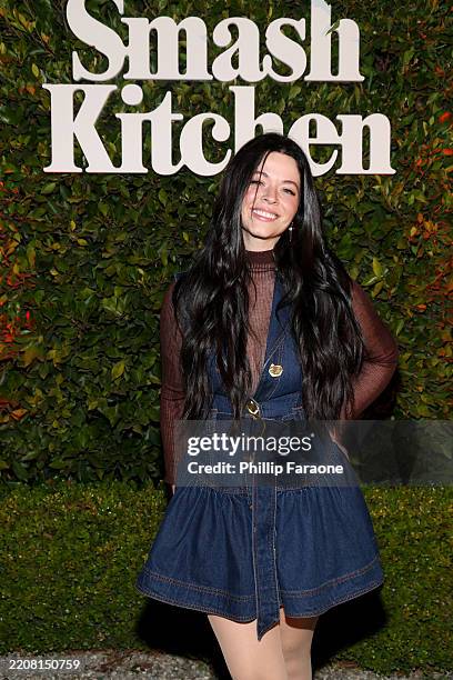 Sasha Pieterse attends the Smash Kitchen LA Launch Event at Private Residence on April 04, 2025 in Los Angeles, California.