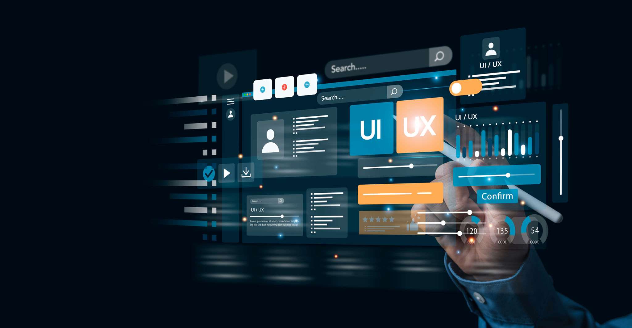 interactive web elements