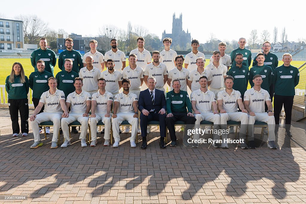 Worcestershire CCC Photocall