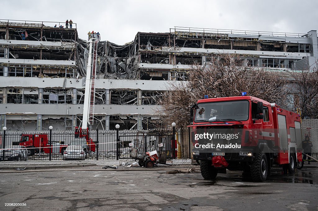 Ukraine says 1 killed, 3 injured in Russian airstrike on Kyiv