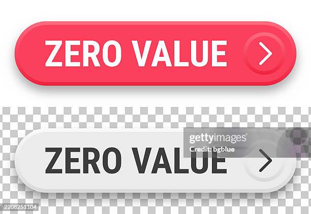 Random Value Button Zero Value 3d Click Web Buttons On Blank Background High-Res Vector ...