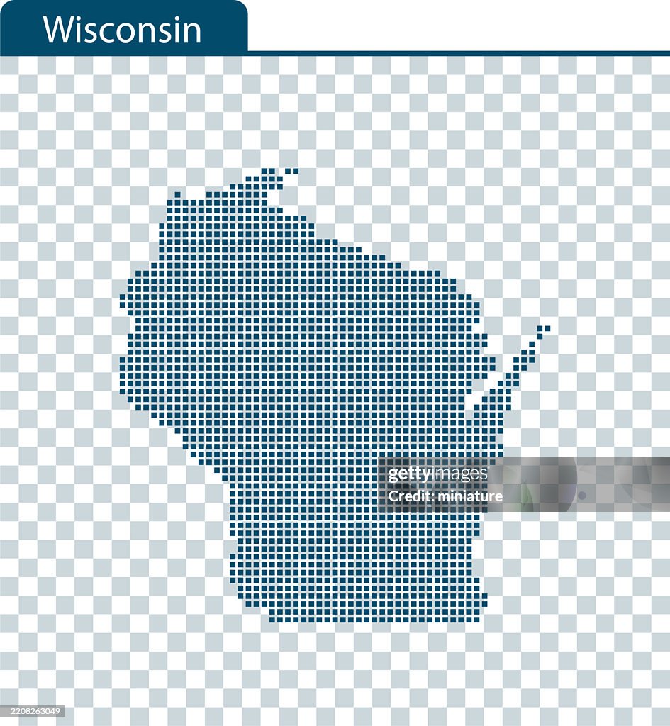 Wisconsin Map With Scale Wisconsin Map High-Res Vector Graphic - Getty Images