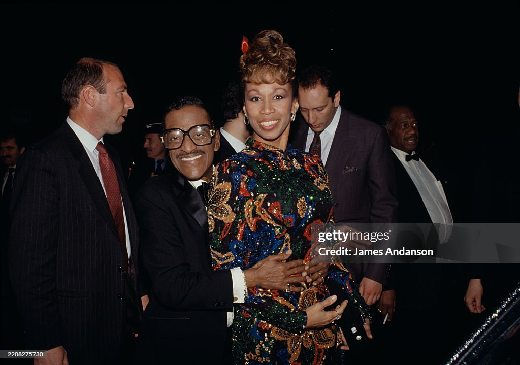 Primarily Davis Sammy Davis Jr et sa femme Altovise Davis lors d'un gala à l'Opéra de ...