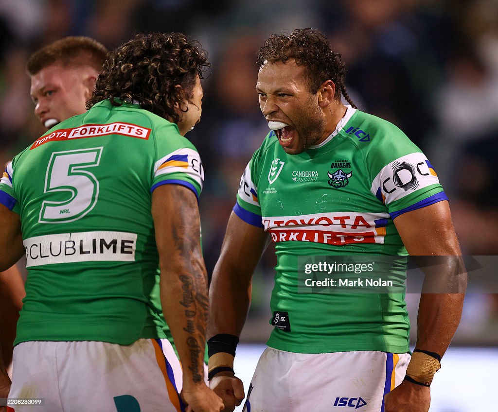 NRL Rd 5 - Raiders v Sharks