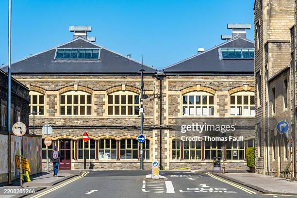 historic railway buildings in swindon - swindon stock pictures, royalty-free photos & images