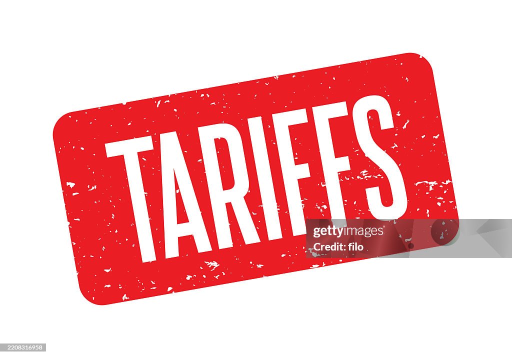 Tariffs Red Stamp