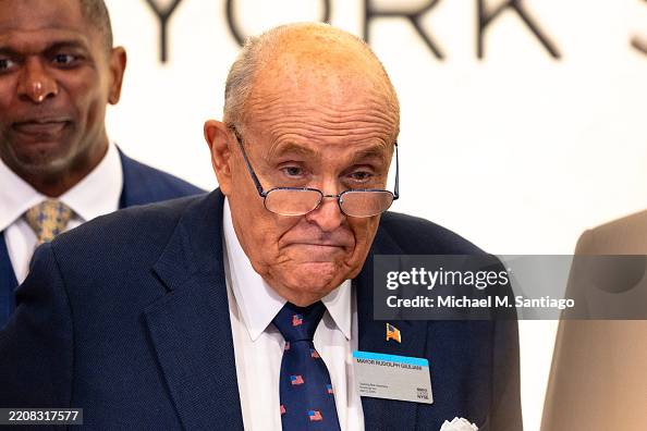 Chris Ruddy Ceo Former New York City Mayor Rudy Giuliani accompanies Chris Ruddy, CEO ...