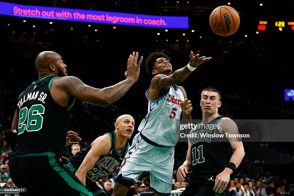 Washington Wizards v Boston Celtics