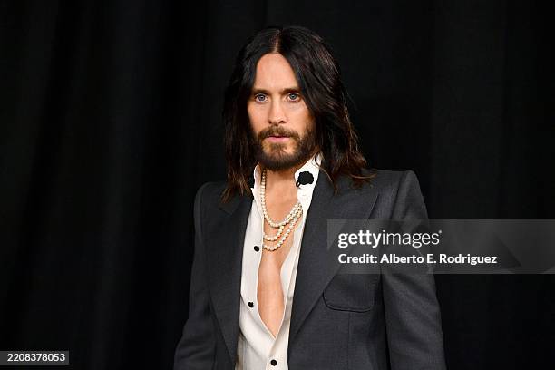 Jared Leto attends CinemaCon 2025- Walt Disney Studios Invites you to its 2025 presentation highlighting its upcoming release schedule at The...
