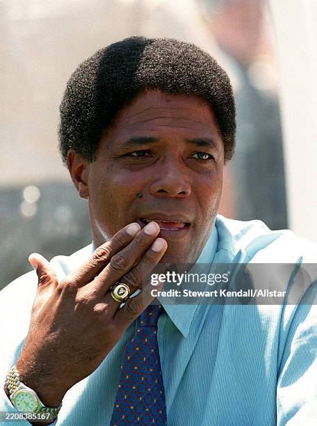 June 26: Francisco Maturana, Colombian Manager portrait before the FIFA World Cup Finals Group A match between Switzerland and Colombia at Stanford...