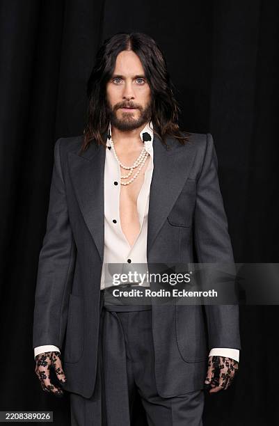 Jared Leto attends Disney Studios at CinemaCon 2025 at The Colosseum at Caesars Palace on April 03, 2025 in Las Vegas, Nevada.