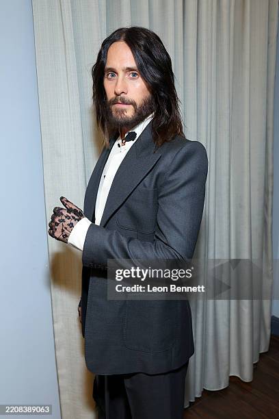 Jared Leto attends Disney Studios at CinemaCon 2025 at The Colosseum at Caesars Palace on April 03, 2025 in Las Vegas, Nevada.
