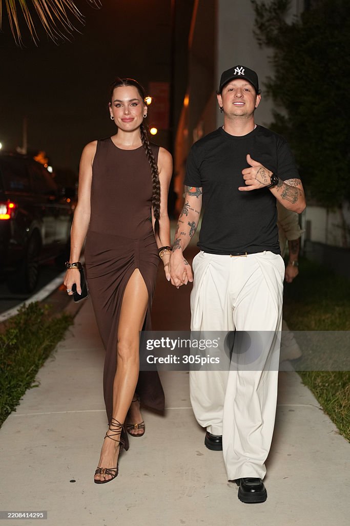Celebrity Sightings In Miami - April 03, 2025