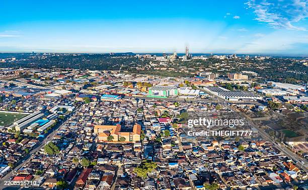 alexandra township, wynburg and sandton city - township stock pictures, royalty-free photos & images
