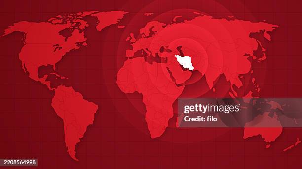 iran country outline focus circles influence map background - third world technology stock illustrations