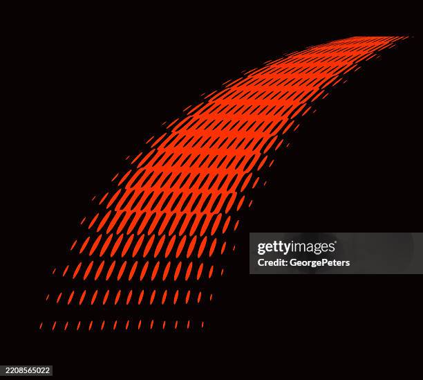 technology connection half tone symbol - cloud light trail stock illustrations