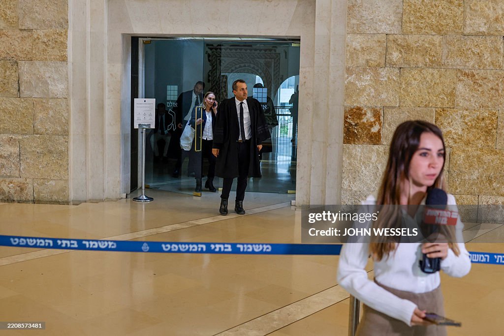 ISRAEL-SECURITY-POLITICS-JUSTICE-BAR