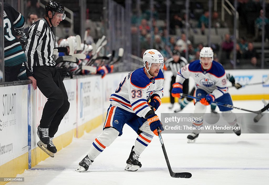 Edmonton Oilers v San Jose Sharks