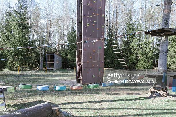 Tree Rope Obsticle Course 641 Forest Rope Course Stock Photos, High-Res Pictures, and Images ...