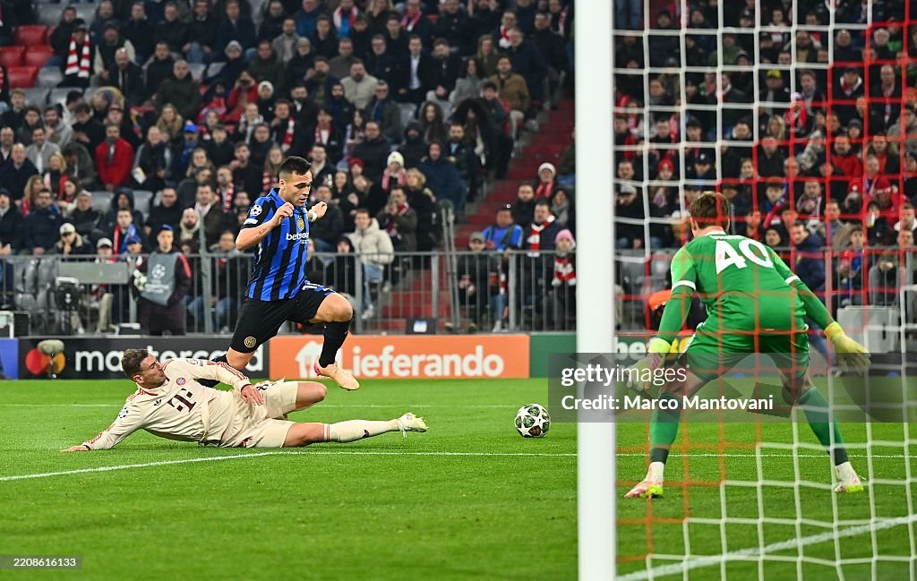 FC Bayern München v FC Internazionale Milano - UEFA Champions League 2024/25 Quarter Final First Leg